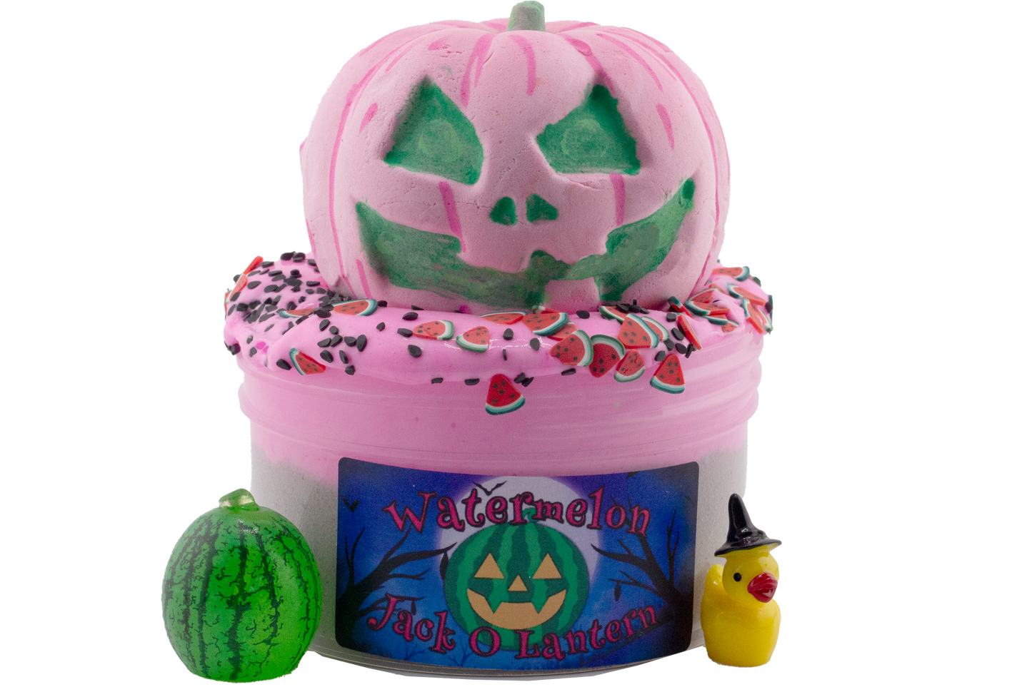 Watermelon Jack-O-Lantern