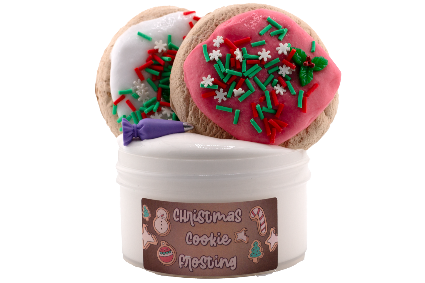 Christmas Cookie Frosting w/clay option