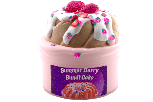 Summer Berry Bundt Cake