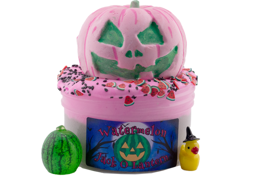 Watermelon Jack-O-Lantern